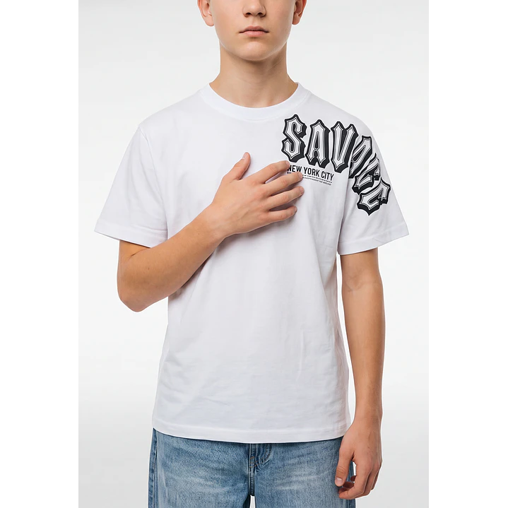 Polera Letras Lolo Blanco 2