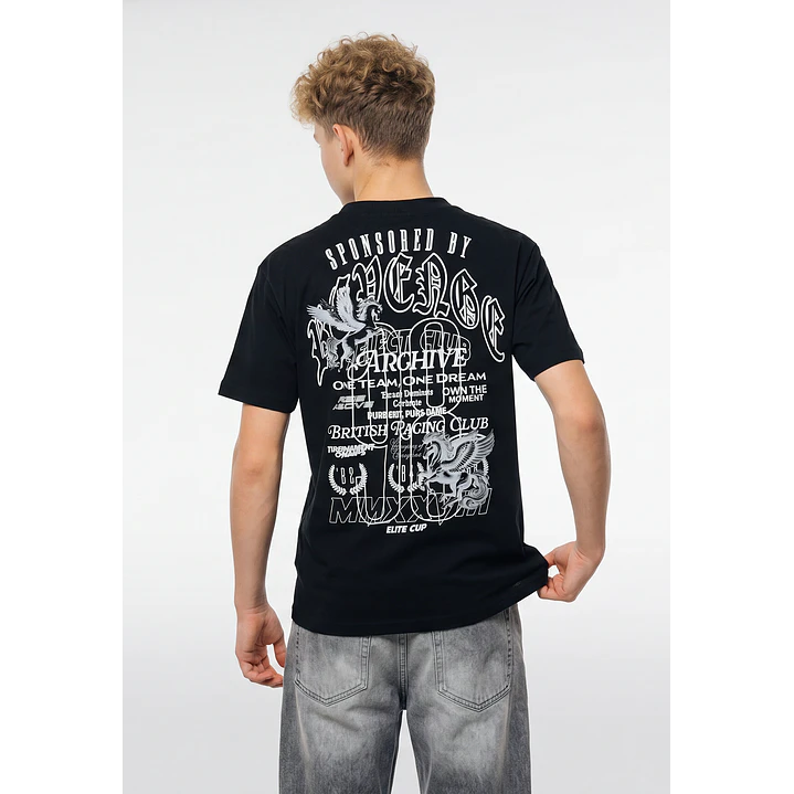 Polera Letras Lolo Negro 3