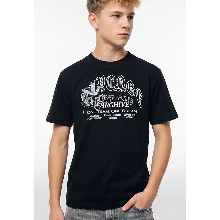 Polera Letras Lolo Negro 2