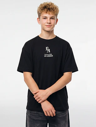 Polera Metalica Lolo Negro