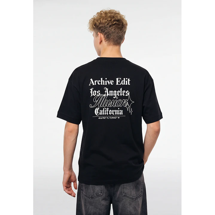 Polera Metalica Lolo Negro 3