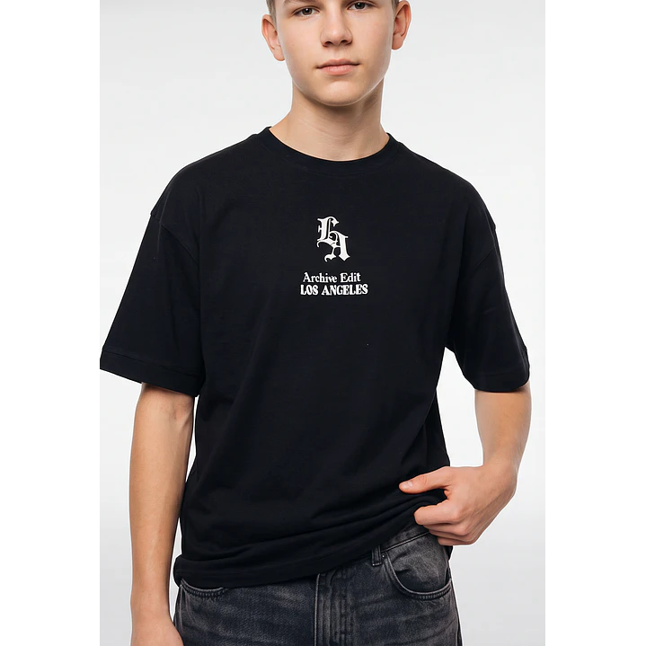 Polera Metalica Lolo Negro 2