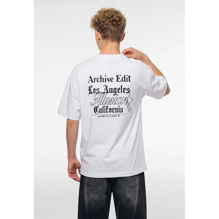 Polera Metalica Lolo Blanco 3
