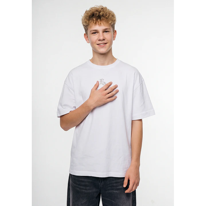 Polera Metalica Lolo Blanco 1