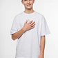 Polera Metalica Lolo Blanco - Miniatura 1