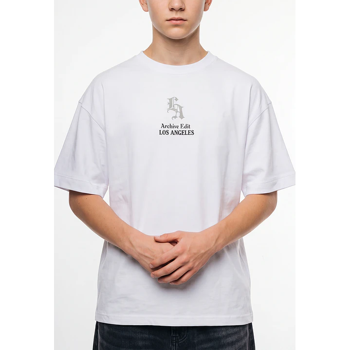 Polera Metalica Lolo Blanco 2