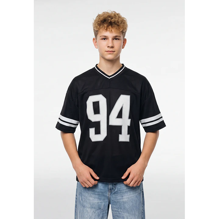 Polera Deportiva Lolo Negro 1