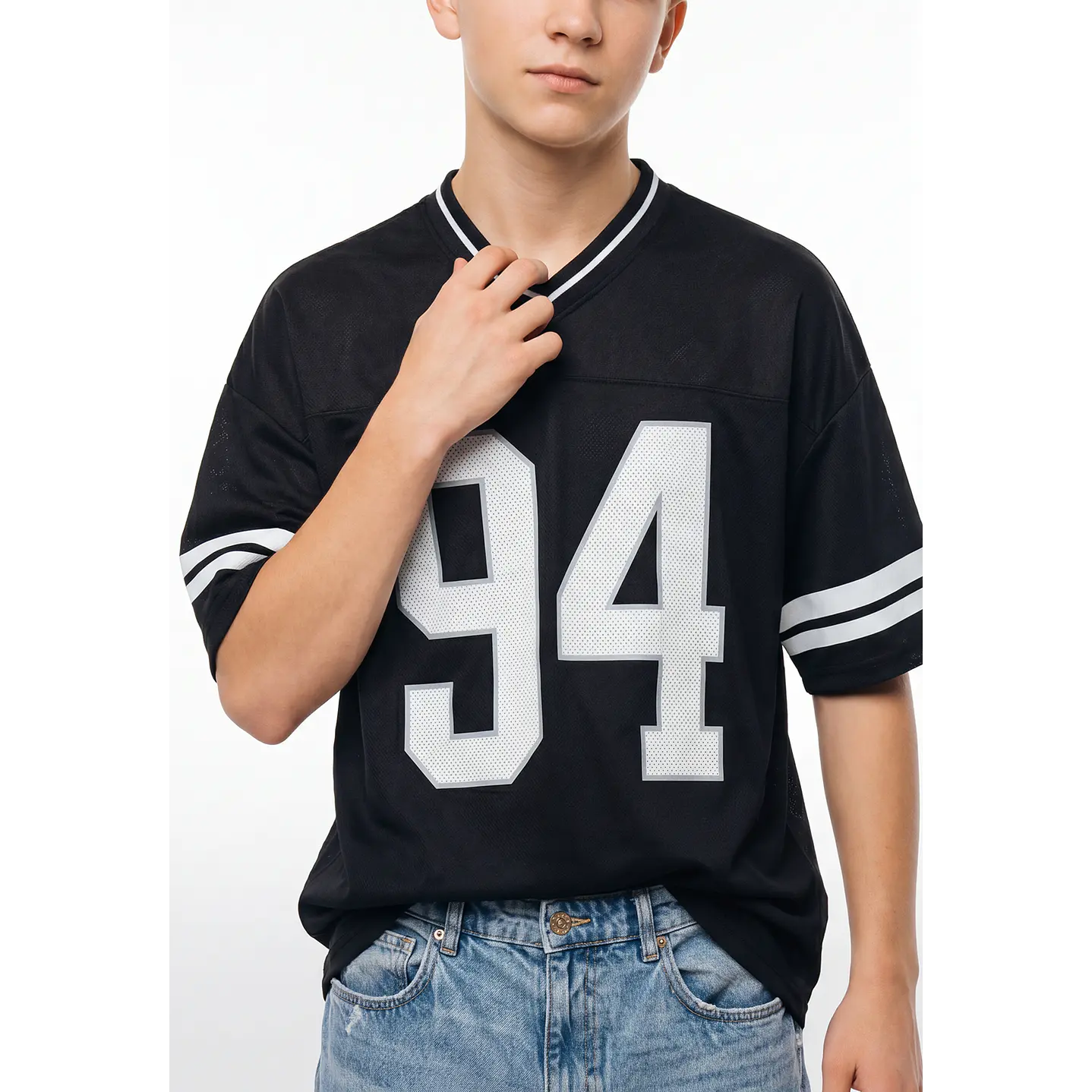 Polera Deportiva Lolo Negro 2