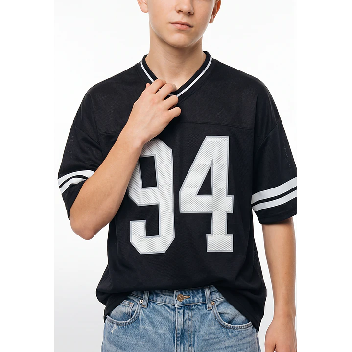 Polera Deportiva Lolo Negro 2