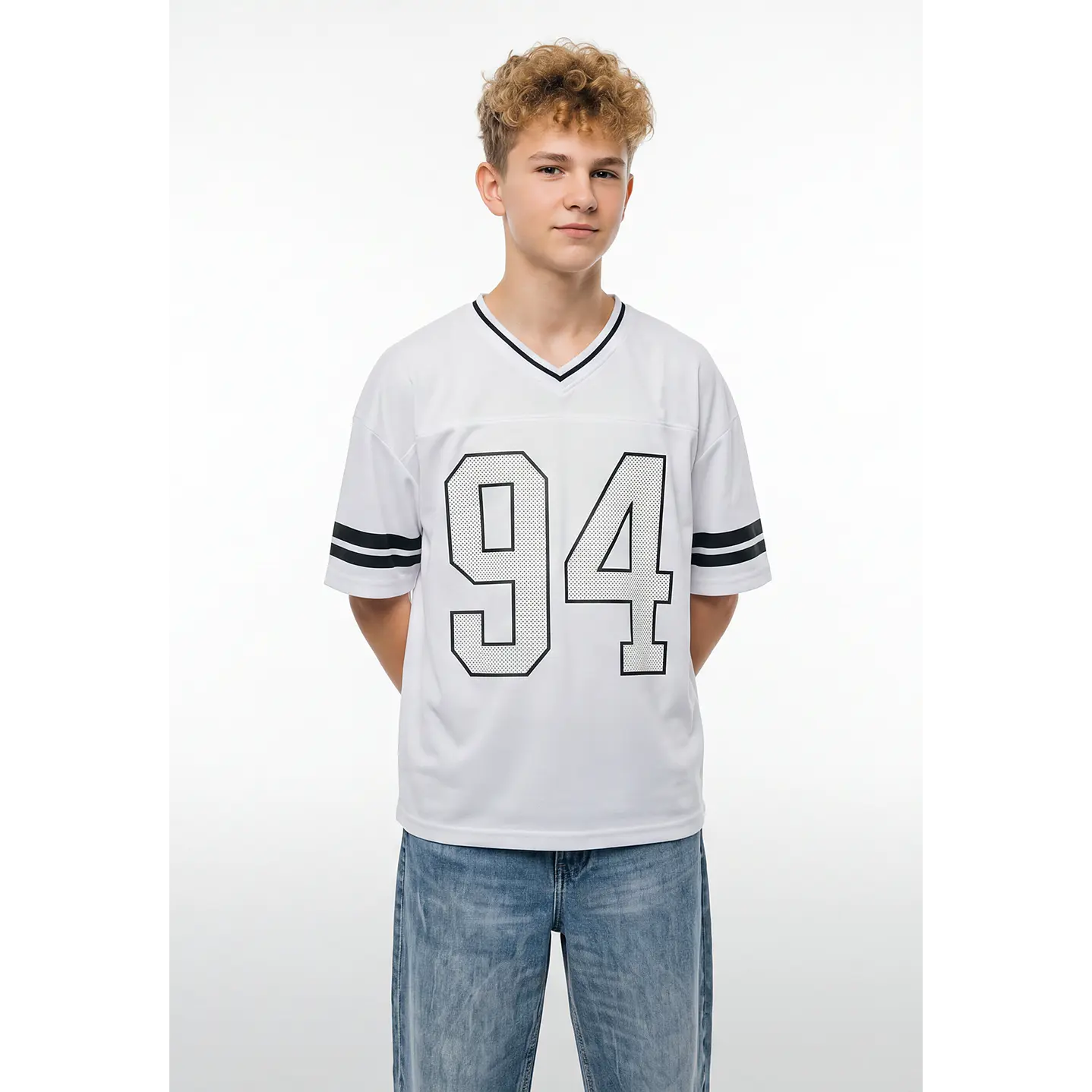 Polera Deportiva Lolo Blanco 1
