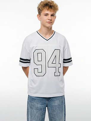 Polera Deportiva Lolo Blanco
