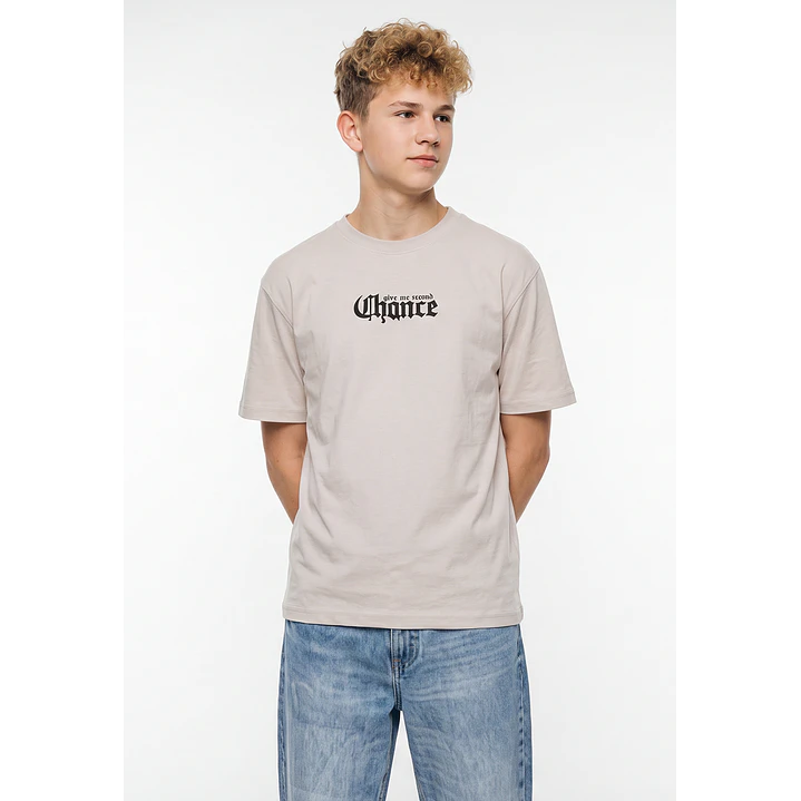 Polera Calavera Lolo Beige 1