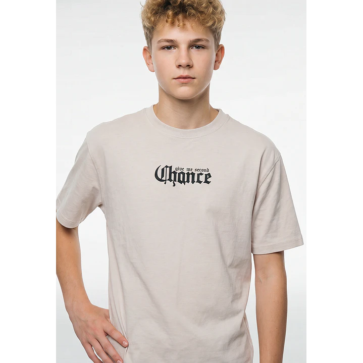 Polera Calavera Lolo Beige 2