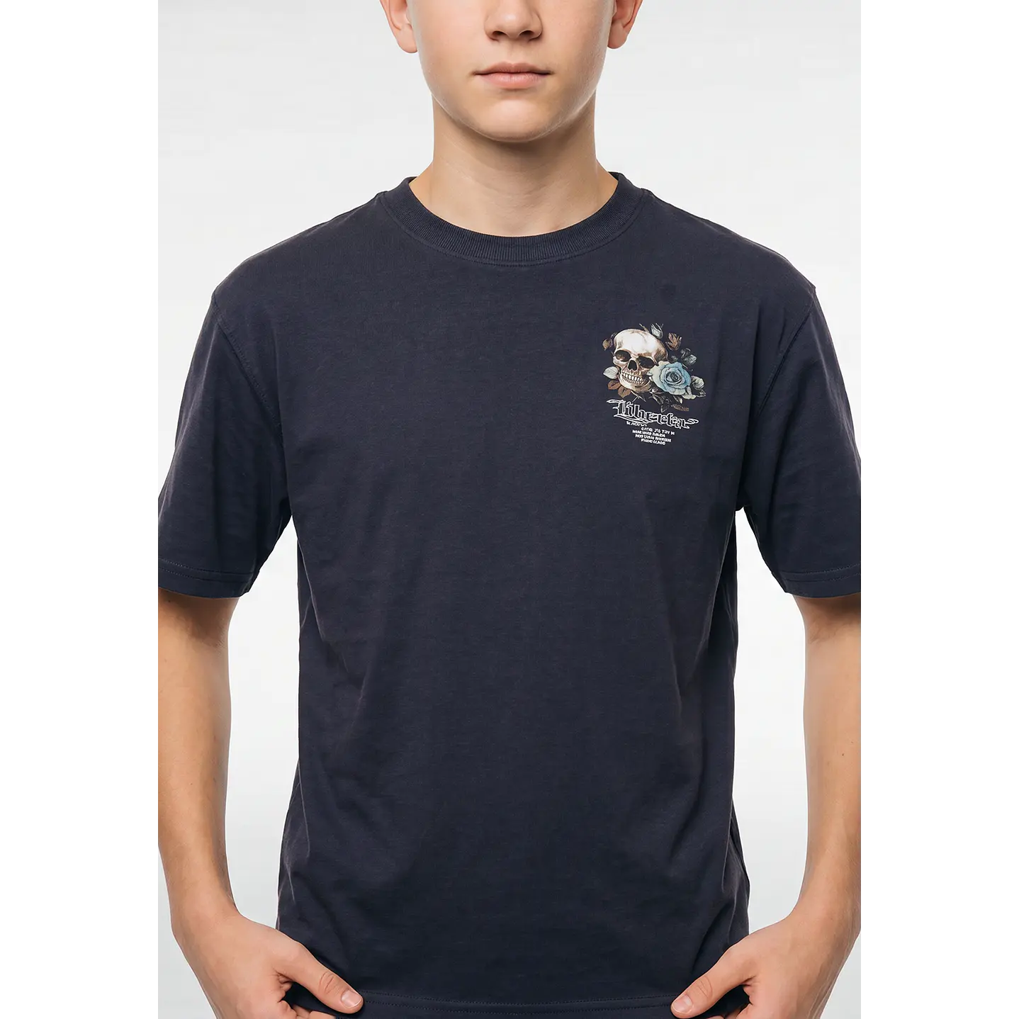 Polera Calavera Lolo Acero 4