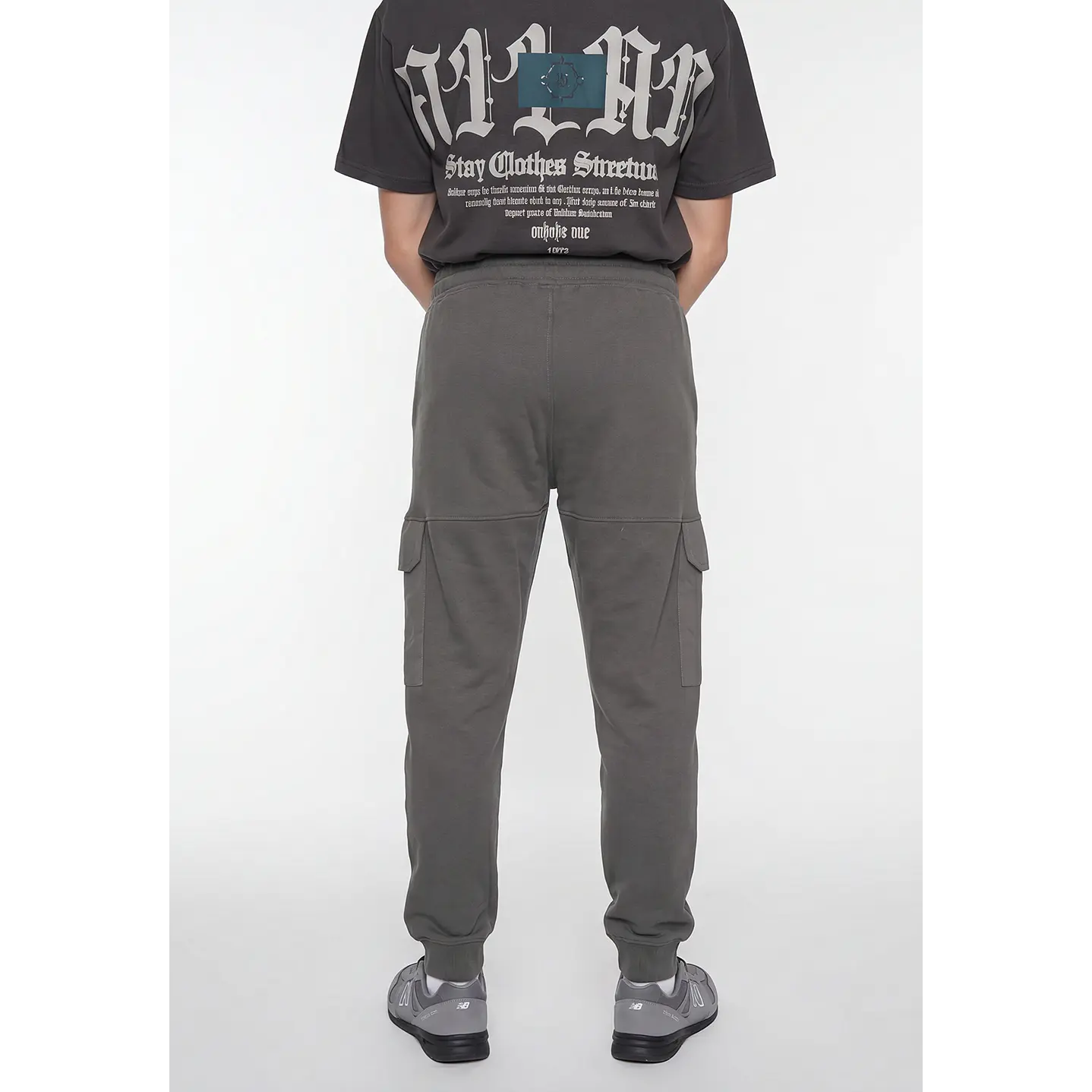 Buzo Estampado Cargo Lolo Acero 2