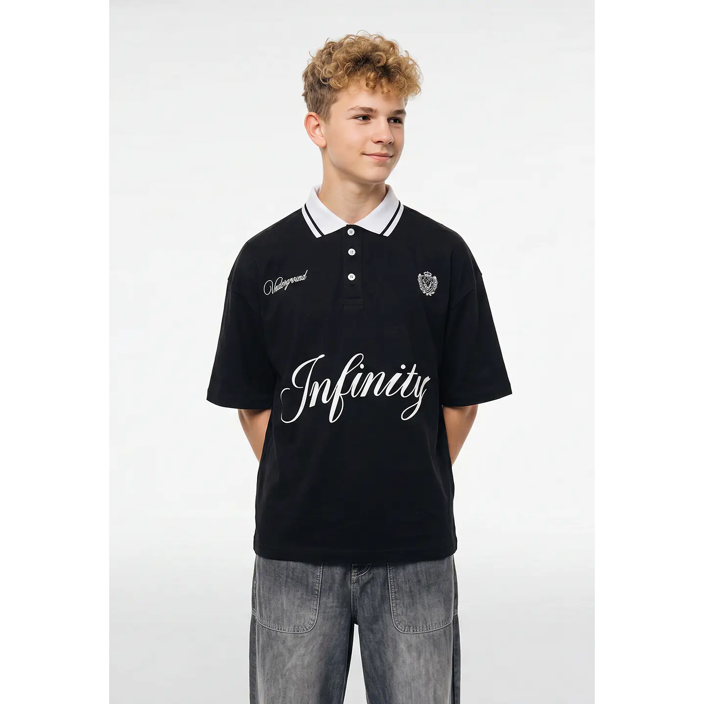 Polera Infinity Lolo Negro 1