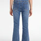 Jeans Con Basta Flare Niña Azul - Miniatura 2