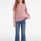 Jeans Con Basta Flare Niña Azul - Miniatura 4