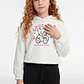 Polerón Oso Niña Crudo - Miniatura 1