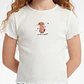 Polera Rib Oso Niña Crudo - Miniatura 2
