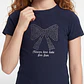 Polera Rib Tachas Niña Azul - Miniatura 2
