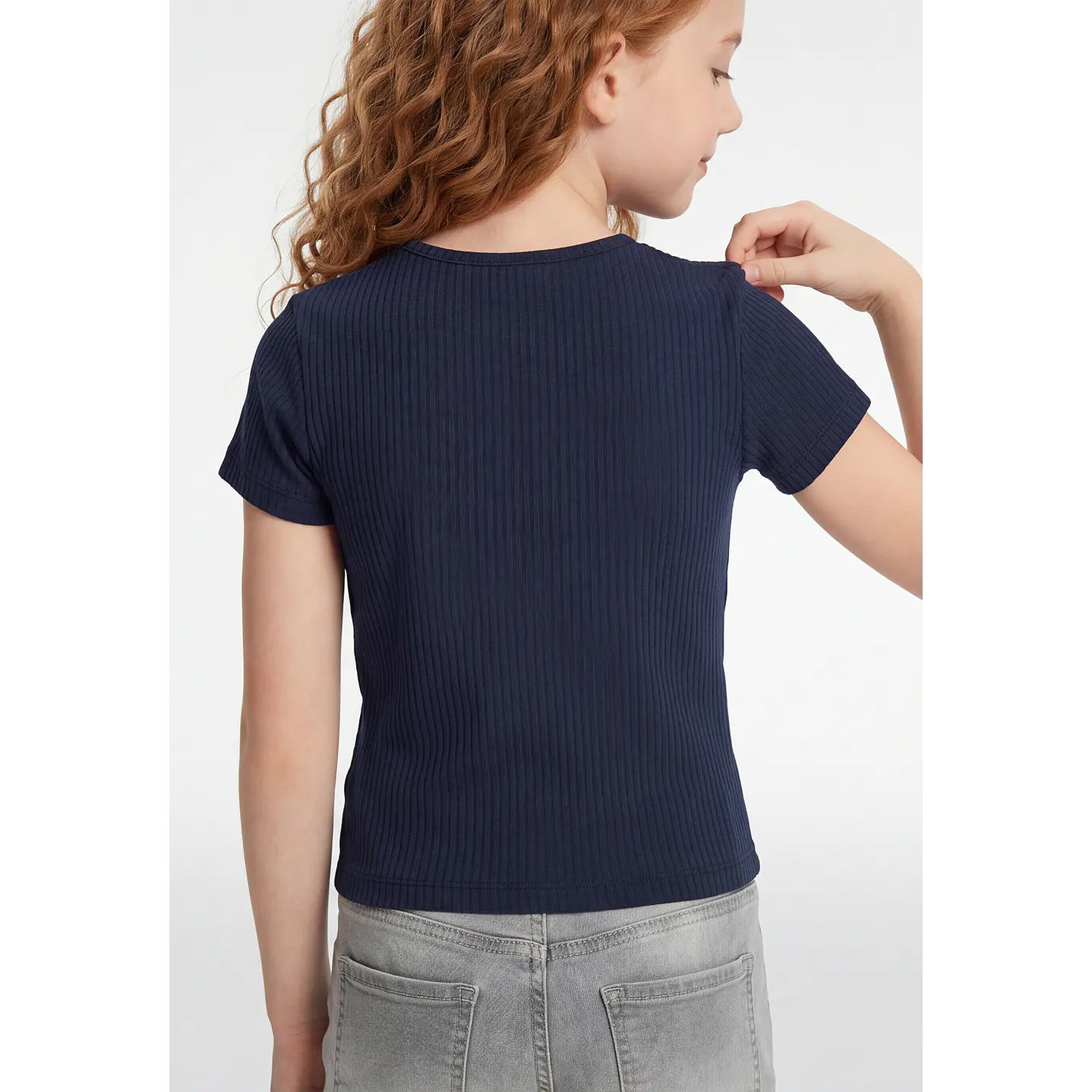 Polera LazoTachas Niña Azul 3