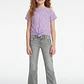 Polera Brodery Nudo Niña Lila - Miniatura 4