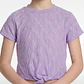 Polera Brodery Nudo Niña Lila - Miniatura 2