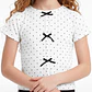 Polera Lazos Niña Crudo - Miniatura 2