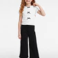Polera Lazos Niña Crudo - Miniatura 4