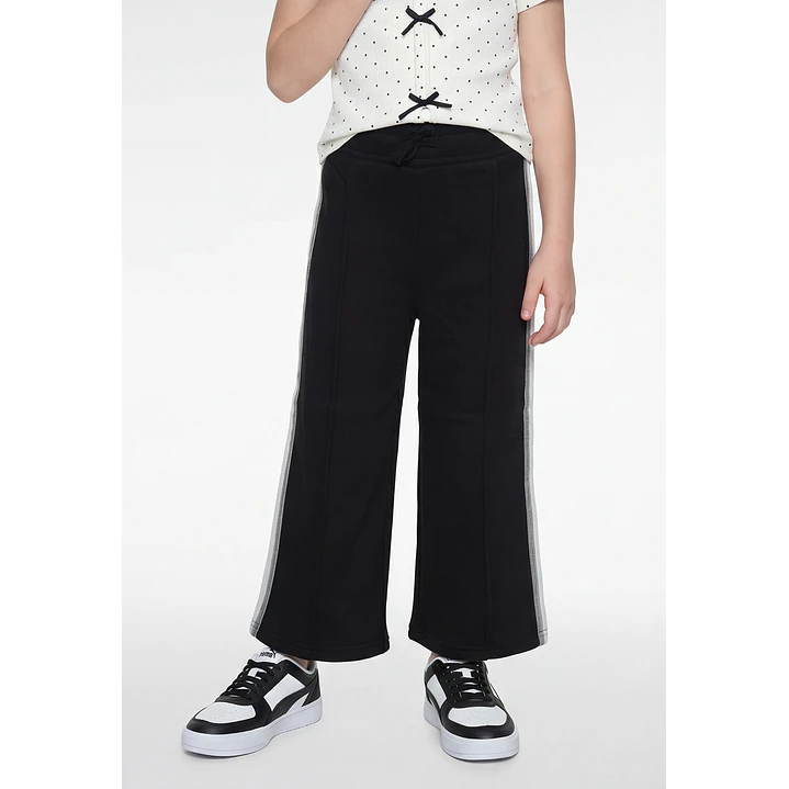 Buzo Estrella Wide Leg Niña Negro 1