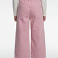Pantalón Color Wide Leg Niña Rosado - Miniatura 2