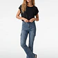 Jeans Cargo Flare Mujer Azul - Miniatura 4