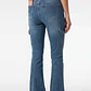 Jeans Cargo Flare Mujer Azul - Miniatura 2