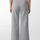 Buzo Recto Wide Leg Mujer Gris - Miniatura 2