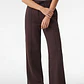 Buzo Recto Wide Leg Mujer Café - Miniatura 1