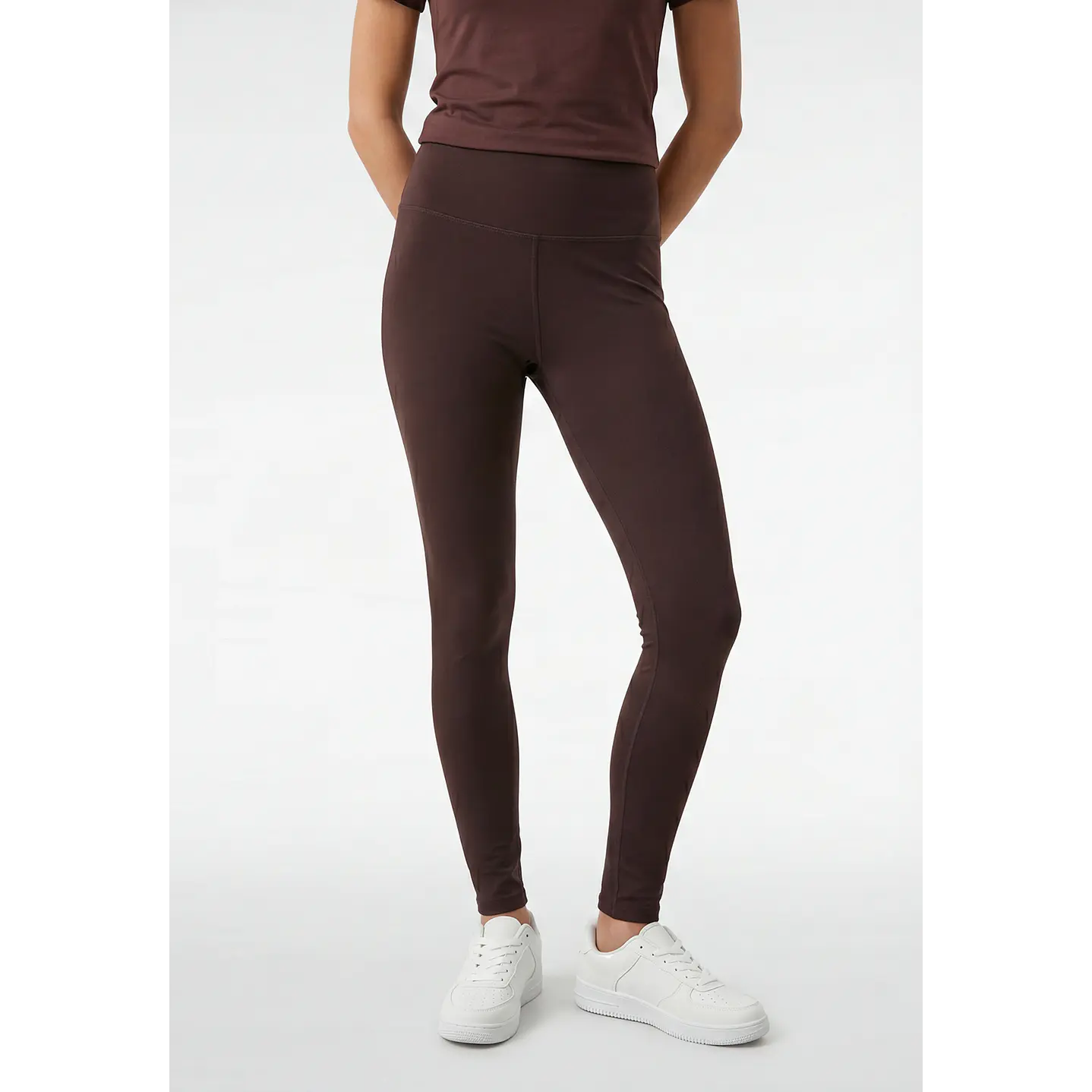 Calza Active Mujer Café 1