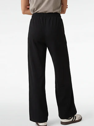 Buzo Soft Wide Leg Mujer Negro