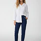Blusa Rustica Mujer Manga Larga Blanco - Miniatura 4