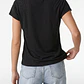 Polera Letras Mujer Negro - Miniatura 3