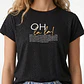 Polera Letras Mujer Negro - Miniatura 2
