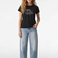 Polera Letras Mujer Negro - Miniatura 4