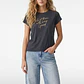 Polera Letras Mujer Gris - Miniatura 1