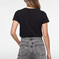 Polera Letras Mujer Negro - Miniatura 3