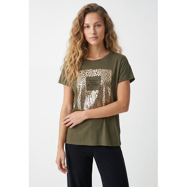 Polera Silver Mujer Verde 1