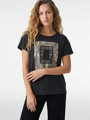 Polera Silver Mujer Gris
