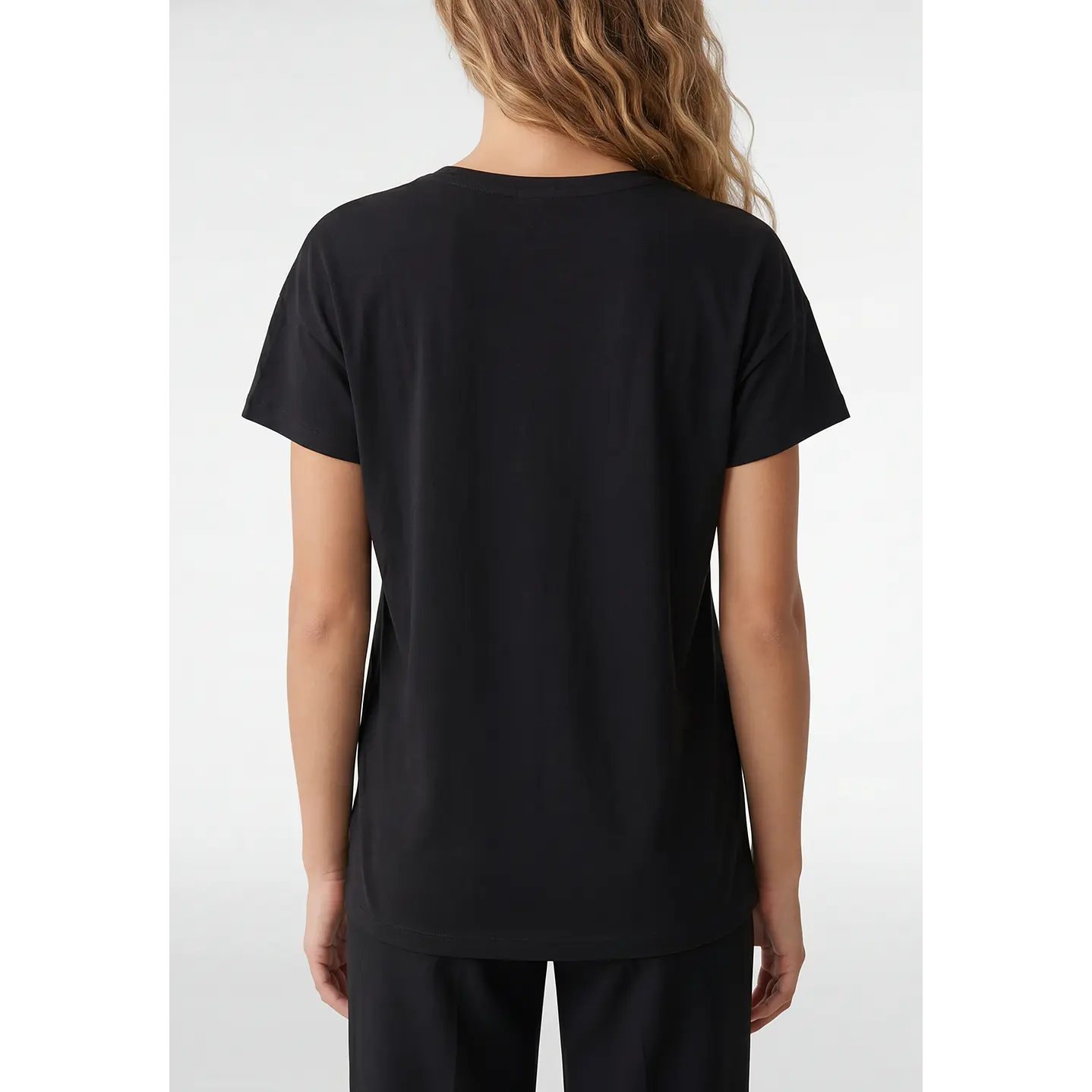 Polera Silver Mujer Negro 3