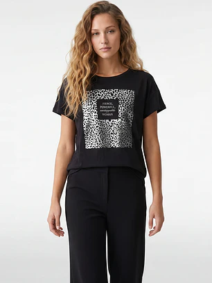 Polera Silver Mujer Negro