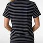 Polera Rayada Mujer Negro - Miniatura 3