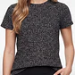 Polera Lunares Mujer Negro - Miniatura 2